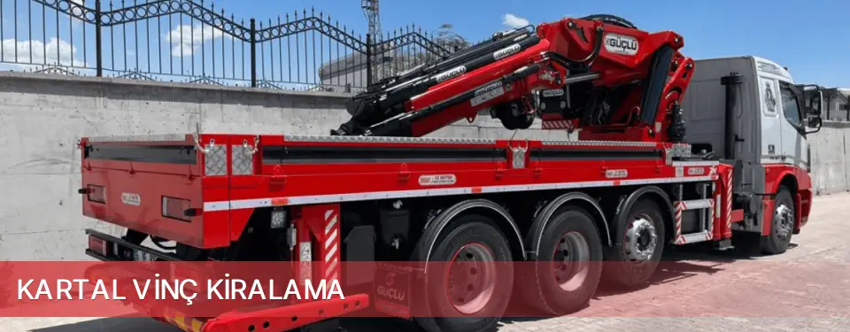 Kartal İlçemi Vinç Kiralama